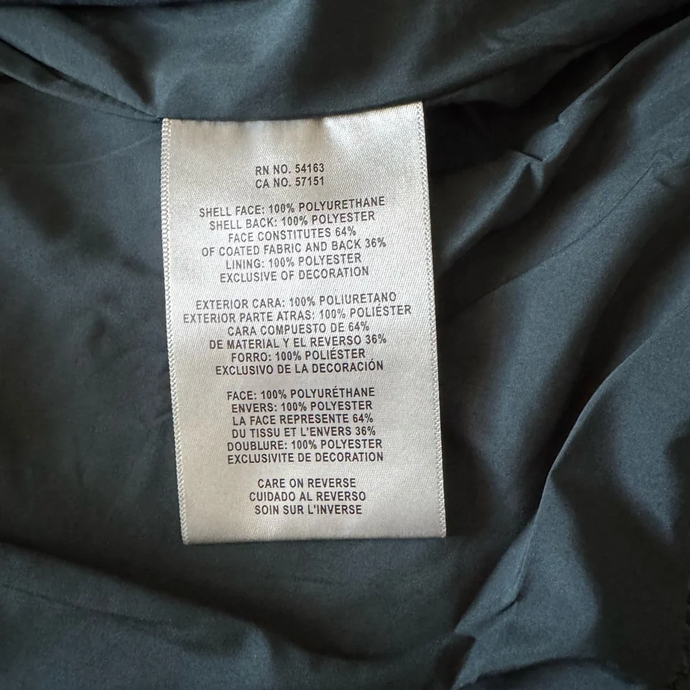 Levi's Forest Green Leather Jacket - Picture 9 of 15